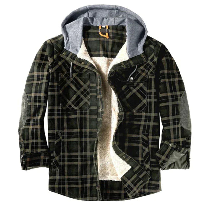 Drune | Karierte Herrenjacke