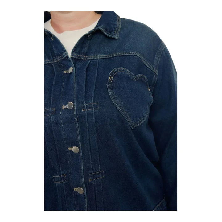 Drune | Elegante Denim-Bluse