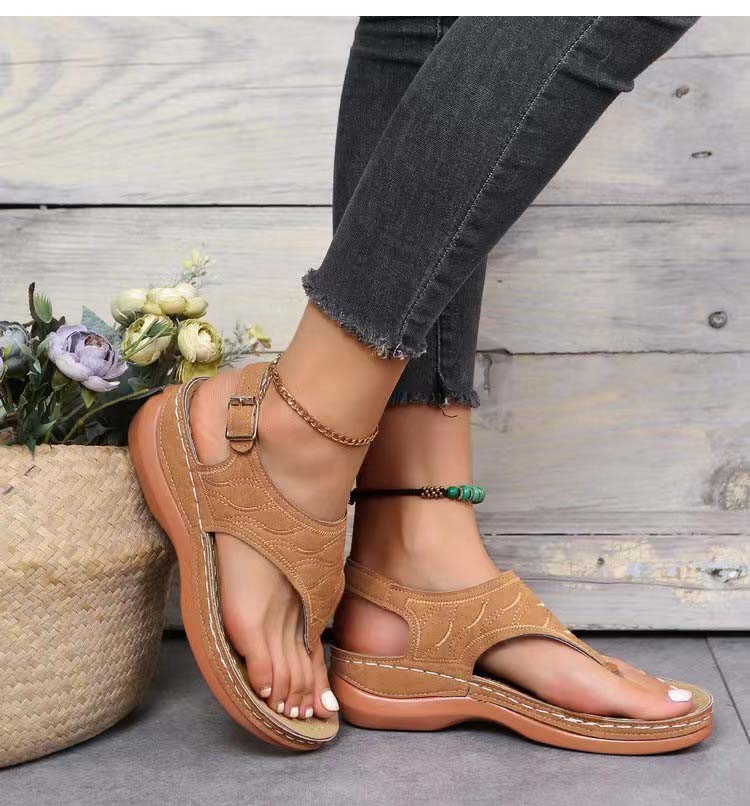 Drune | Damen Orthopädische Flip-Flops
