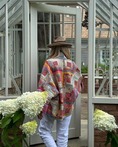 Drune | Lässige Patchwork Steppjacke