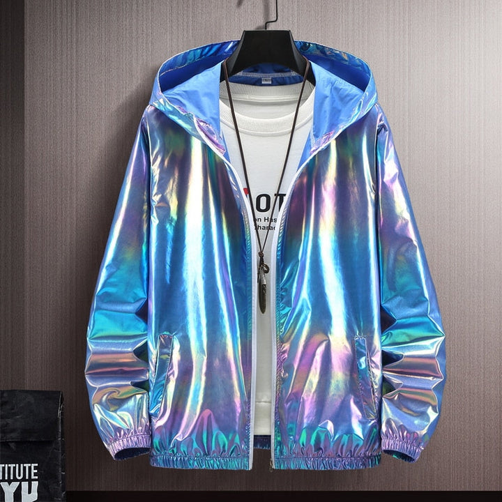 Drune | Damen-Übergangsjacke in Metallic