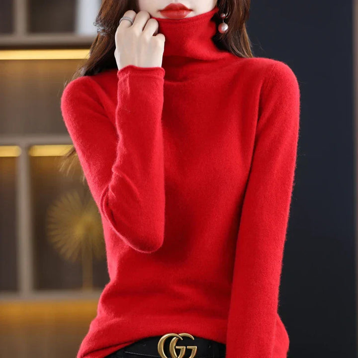 Drune | Pullover aus Woll mit Rollkragen