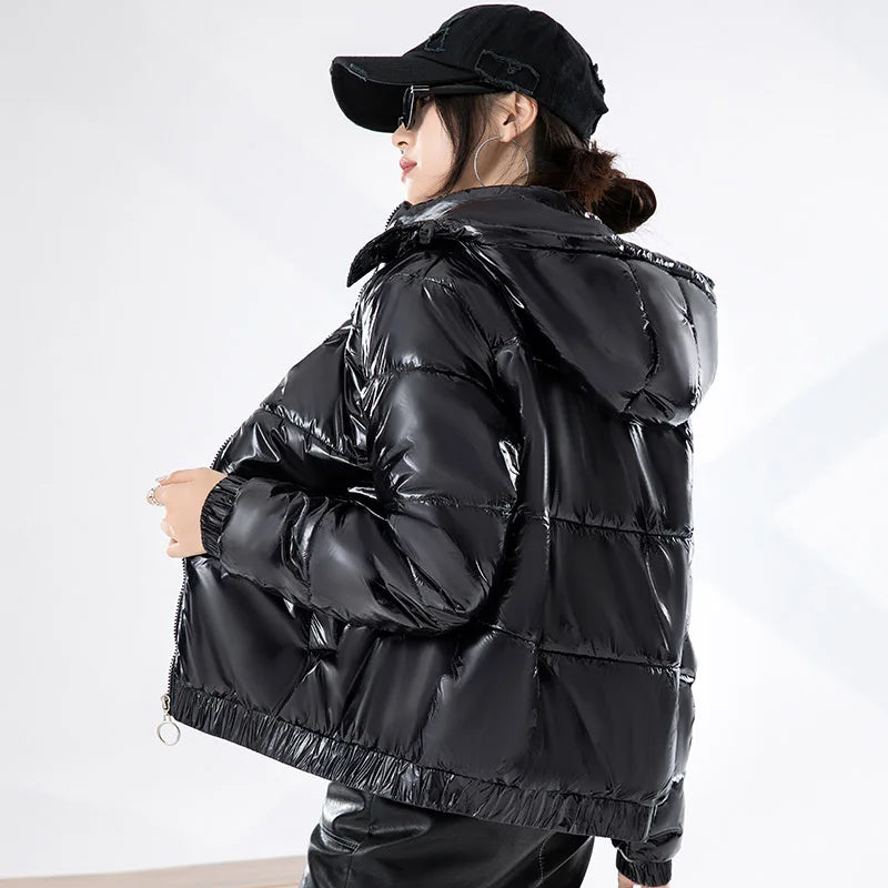 Drune | Leichte Winterjacke mit Kapuze für Frauen