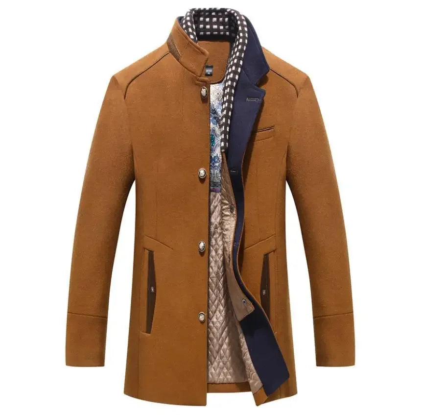 Drune - Herren Wollmantel für Herbst/Winter