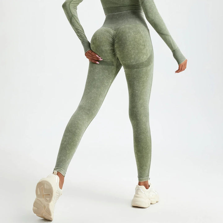 Drune | Push Up Leggings mit Hohem Bund