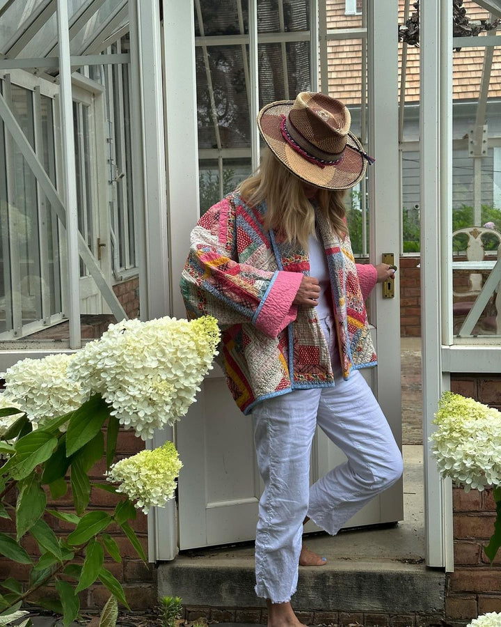 Drune | Patchwork Bohemian Jacke für Damen
