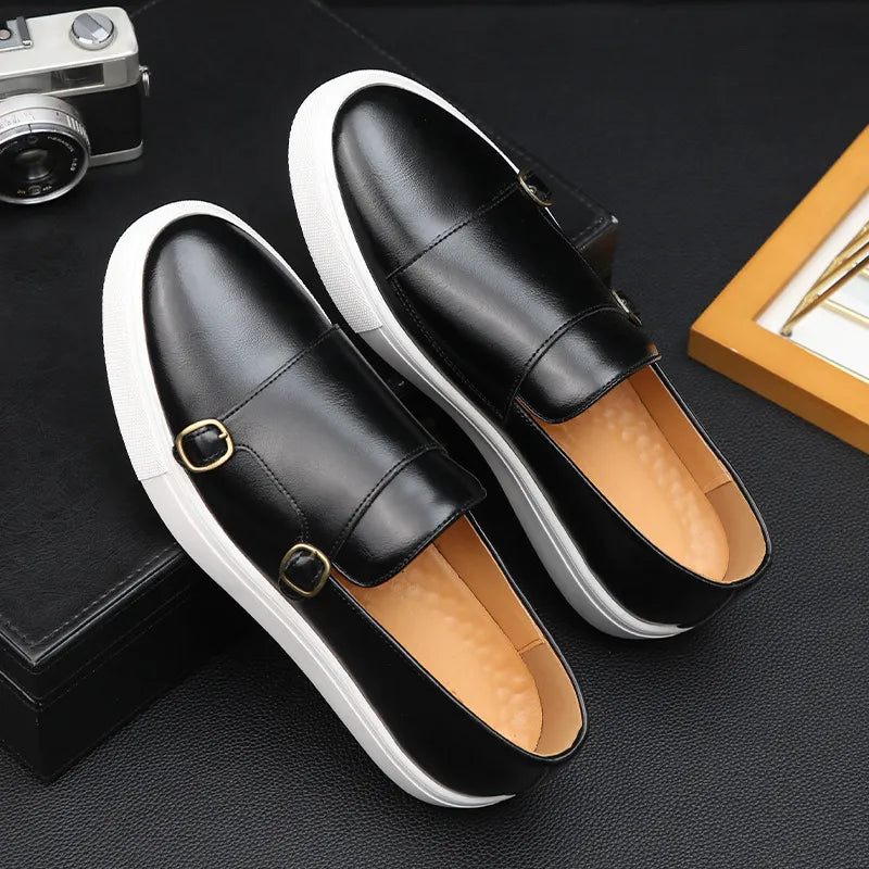 Drune | Stilvolle Leder Loafers Für Herren Zeitloser Charme