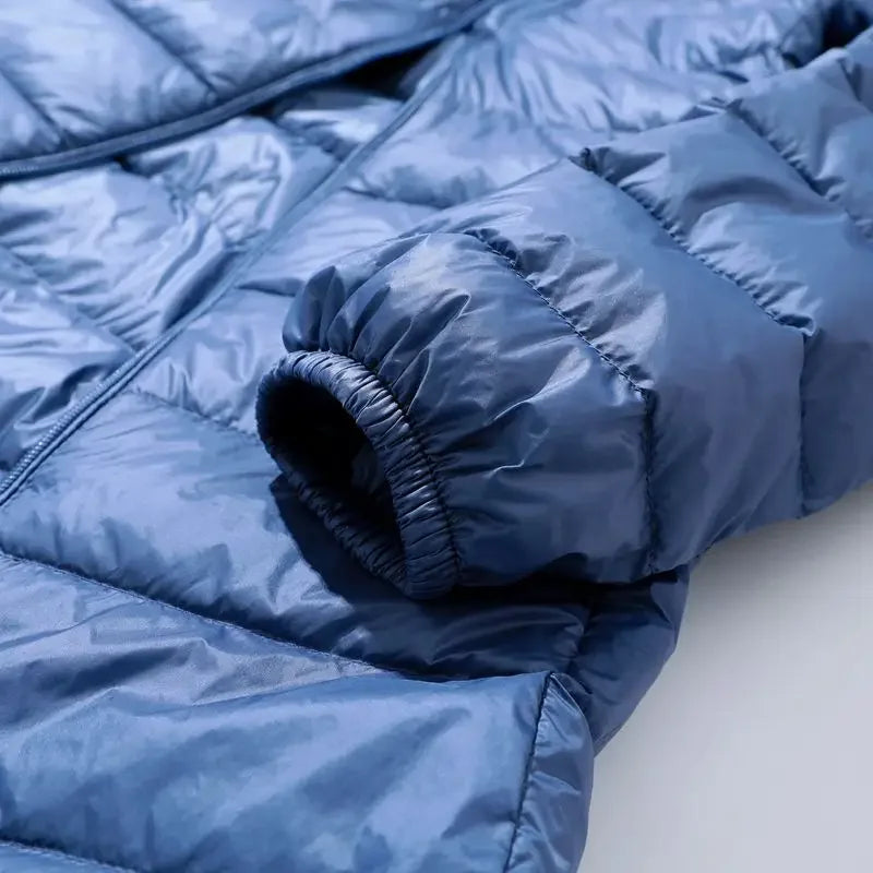 Drune | Damen Tragbarer Puffer-Mantel mit Abnehmbarer Kapuze