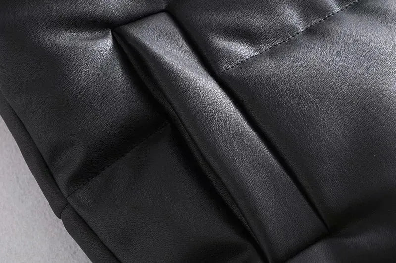 Drune | Leder Weste Kurz & Stylisch