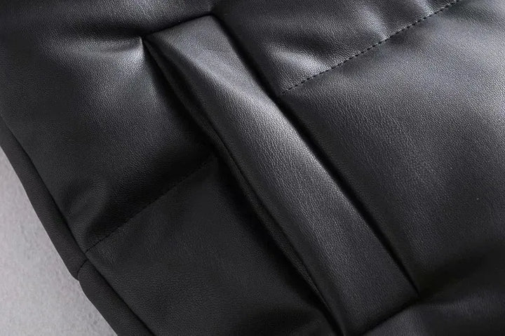 Drune | Leder Weste Kurz & Stylisch