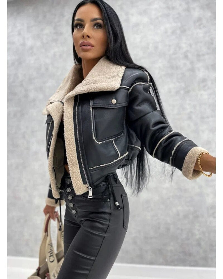 Drune | Warme Jacke Chic Saisonkollektion Ideal für den Winter
