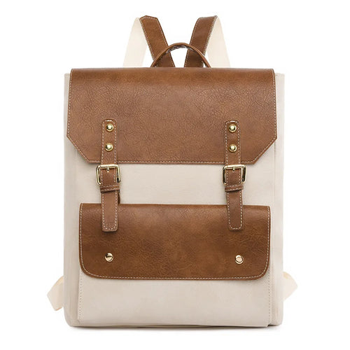 Drune | Zeitlose Tasche mit Schnalle und Klappe für Reisen und Laptop