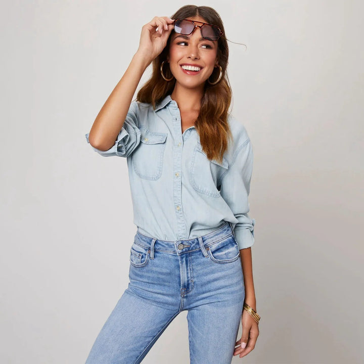 Drune | Leichte Denim Hemden