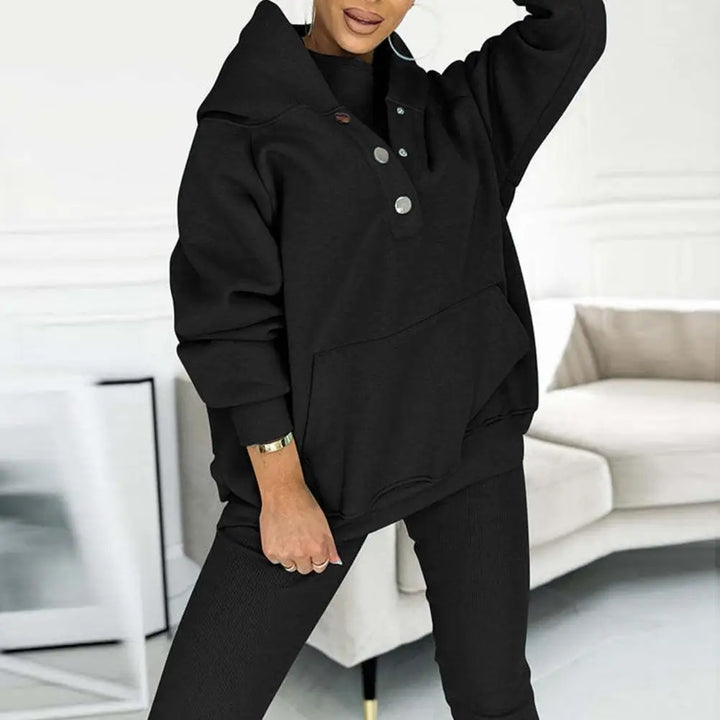 Drune | Zweiteilige Damen-Set mit Kapuzenpullover