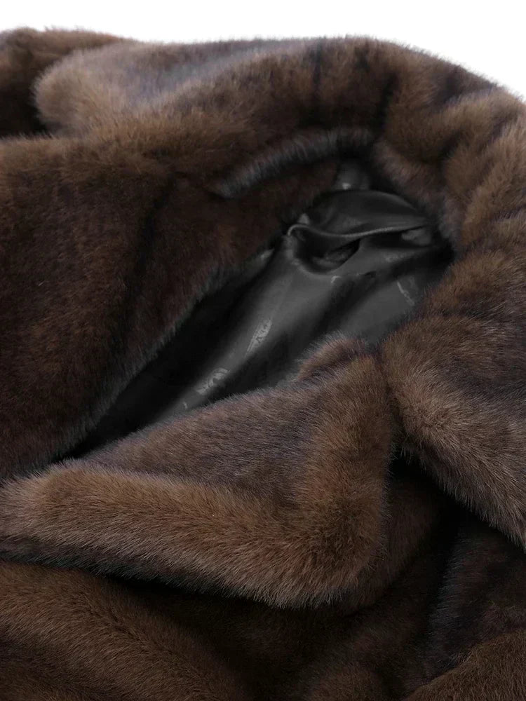 Drune | Elegante Pelz-Winterjacke
