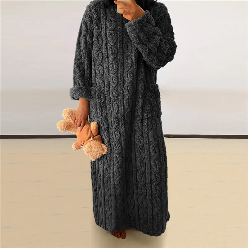 Drune | Fleece Teddy Kleid