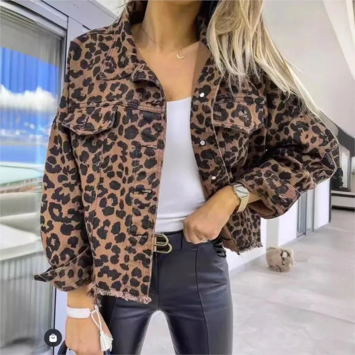 Drune | Bequeme Schicke Leopardenjacke
