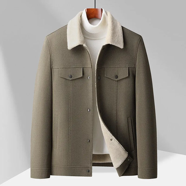 Drune | Herren Fleece-Weste mit Kragen