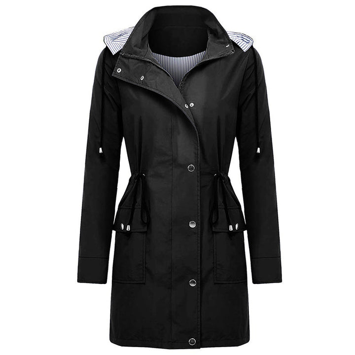 Drune Wonder Hooded Waterproof Long Coat