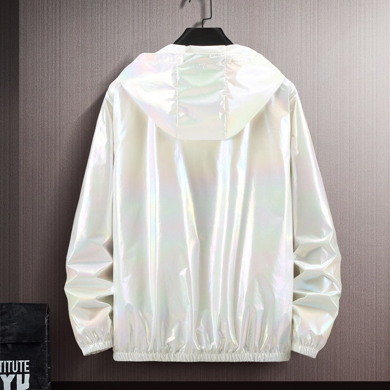 Drune | Damen-Übergangsjacke in Metallic