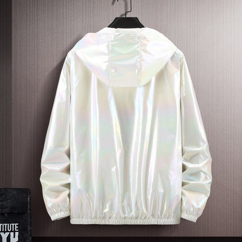 Drune | Damen-Übergangsjacke in Metallic