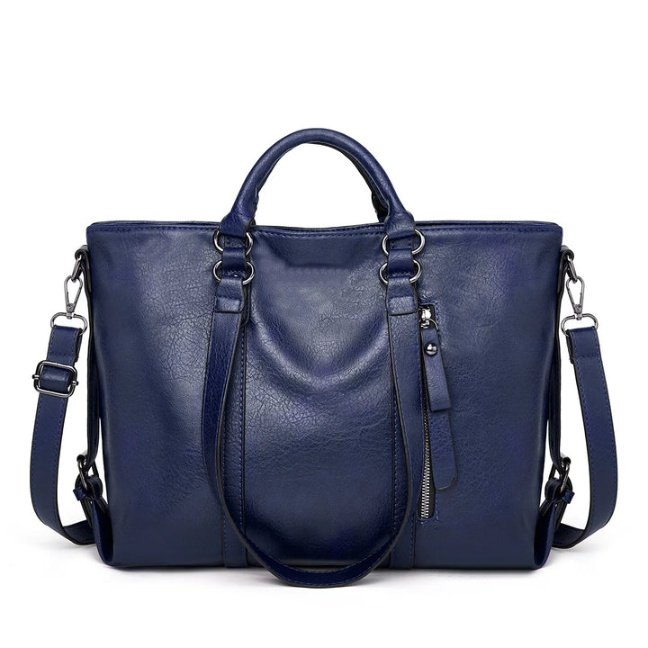Drune | Große Leder-Schultertasche
