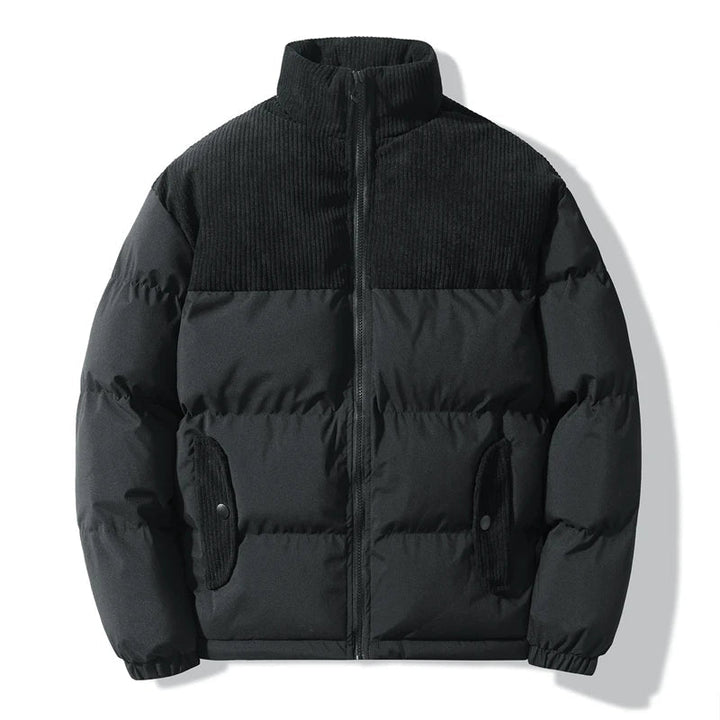 Drune | Gepolsterte Unisex-Jacke mit Corduroy-Details