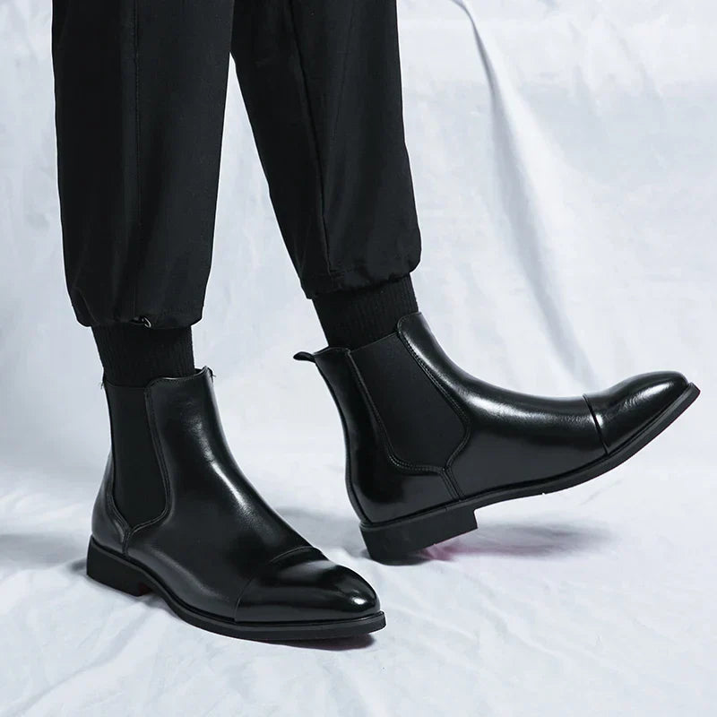 Drune | Echtleder Chelsea-Stiefel