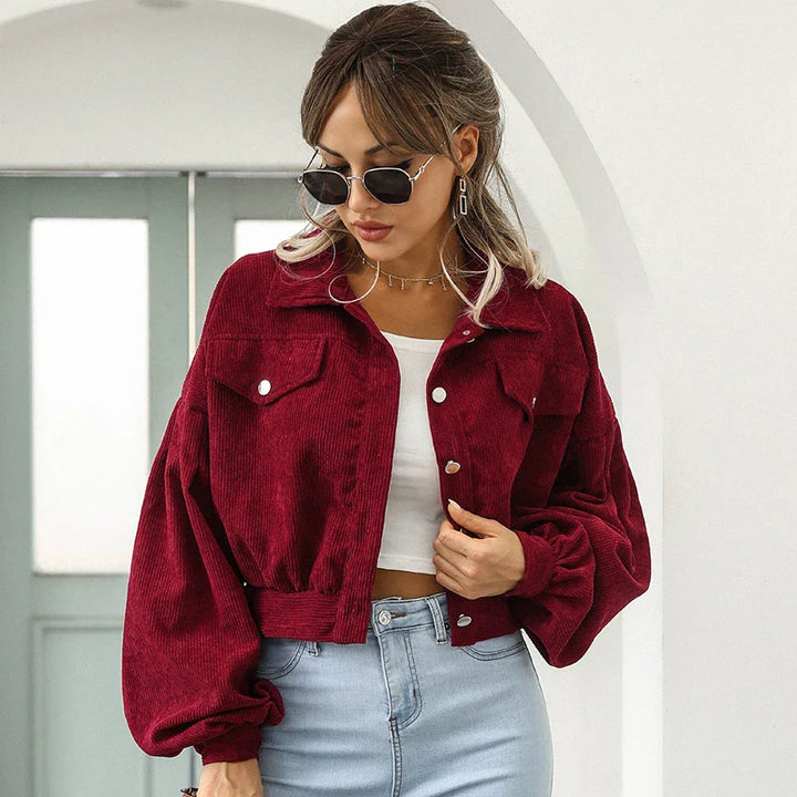 Drune | Cord Jacke für Damen - Lässig
