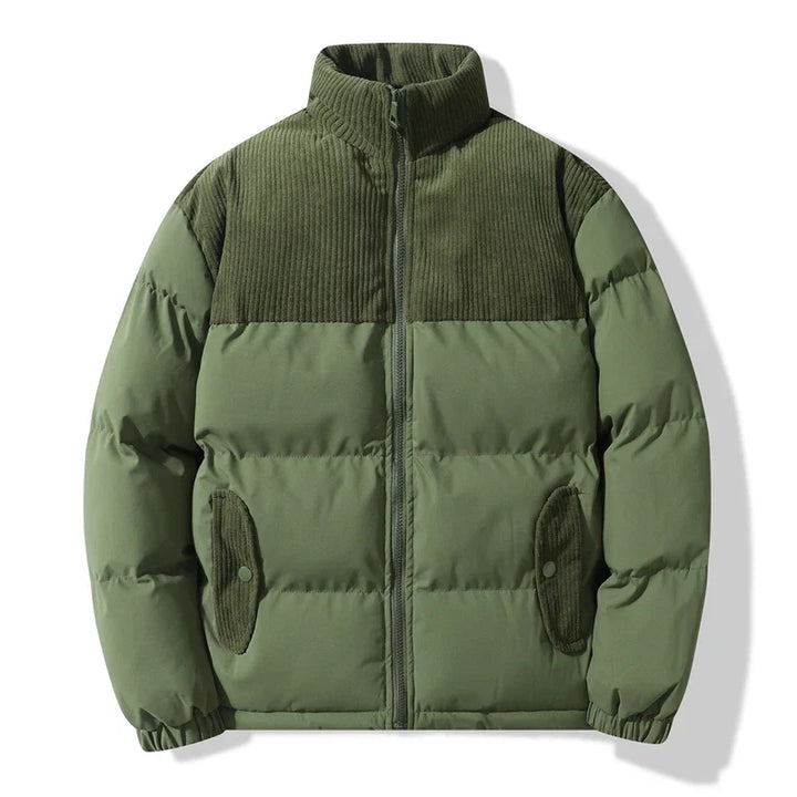 Drune | Gepolsterte Unisex-Jacke mit Corduroy-Details