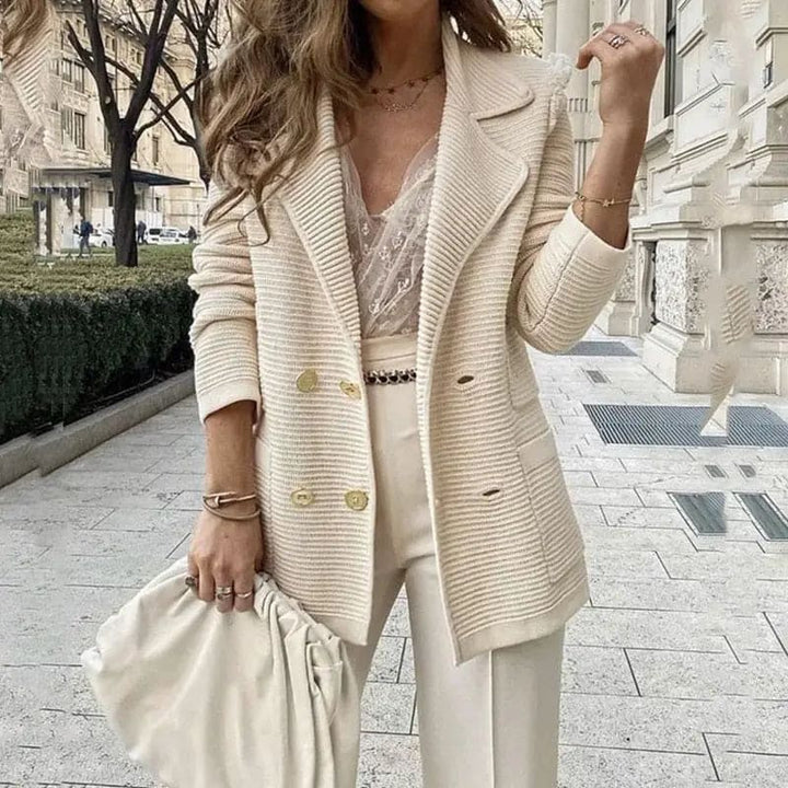 Drune | Eleganter Doppelt Knopf Blazer für Damen
