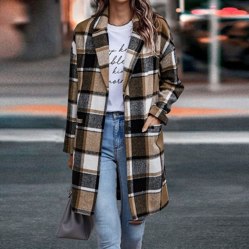 Drune | Karierte Jacke für Frauen