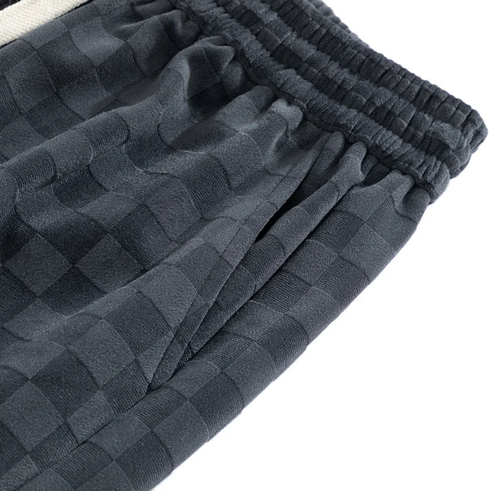 Drune | Stylische Jogginghose Mit Karomuster