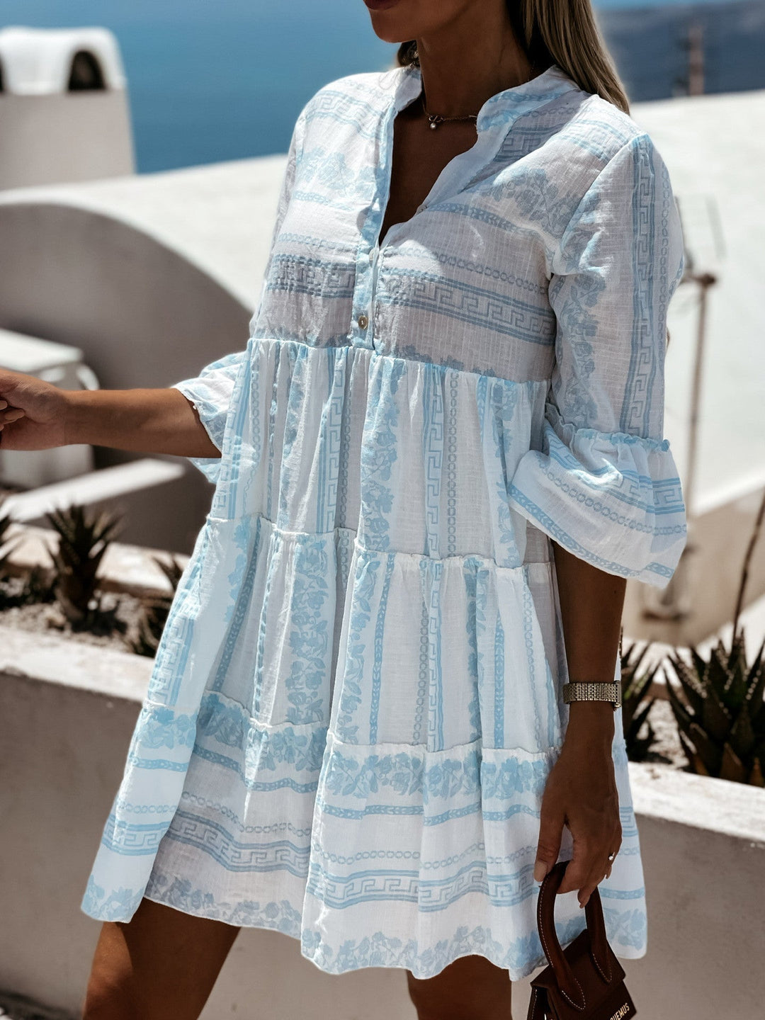 Drune | Boho Tunika Kleid mit Schichten Millana