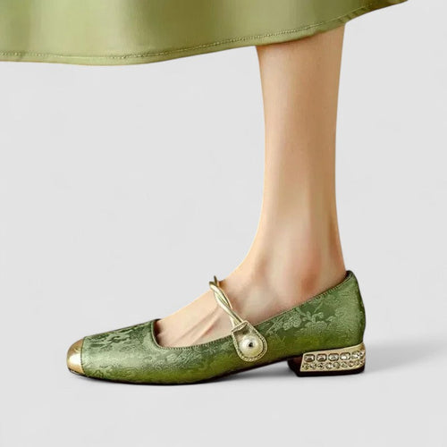 Orthopädische Mary Jane Schuhe Drune