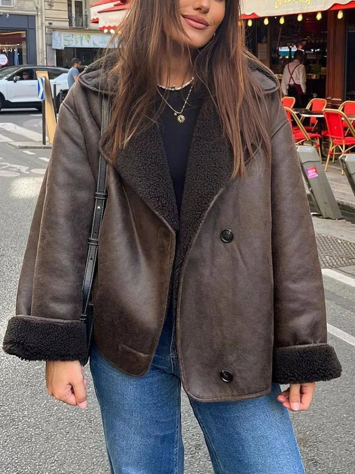 Drune | Fleece Jacke für Damen - Warme