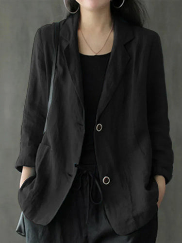 Drune | Casual-Jacke mit Knöpfen für Damen