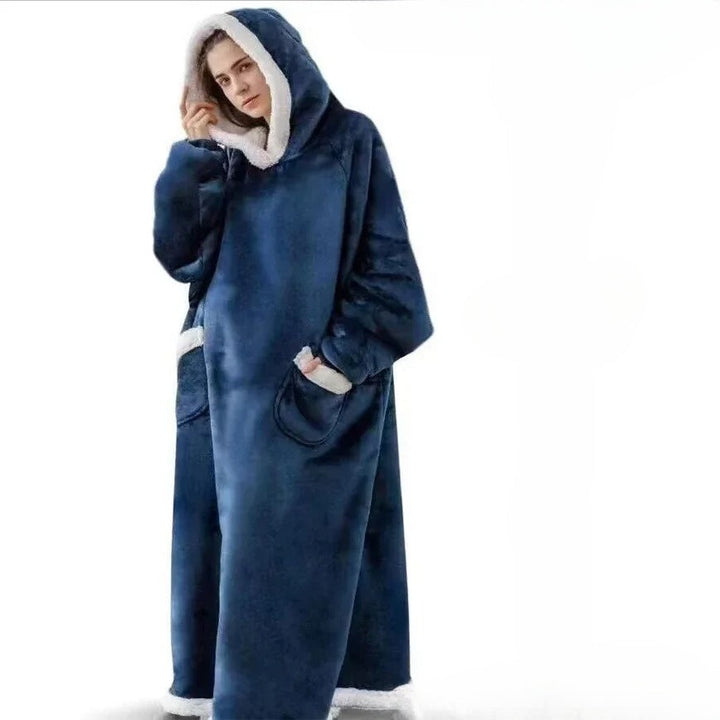 Drune | Oversize Hoodie-Decke mit Kapuze - Weicher Fleece Pullover für Damen & Herren, Perfekt für Zuhause & Winter