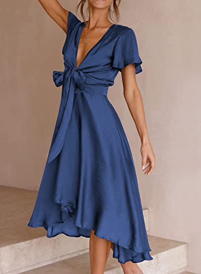 Drune | Melany Deluxe Kleid im luxuriösen Design
