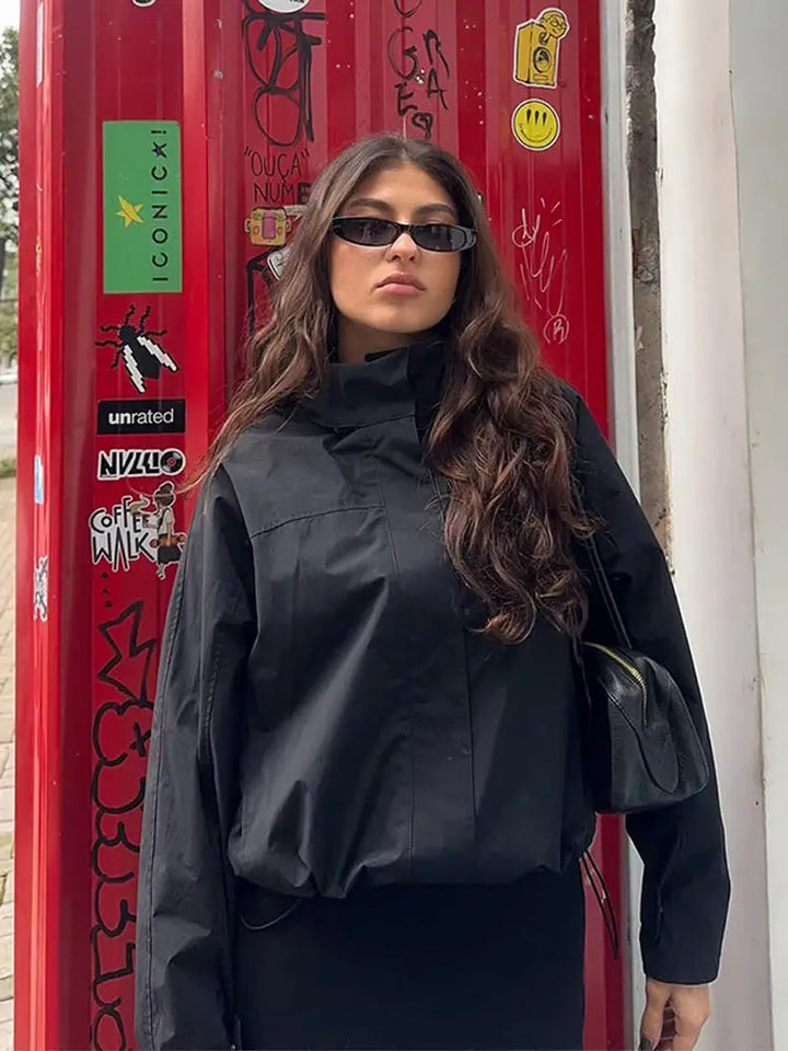 Drune | Kurzes Modell Leichtgewicht Casualjacke Damenjacke
