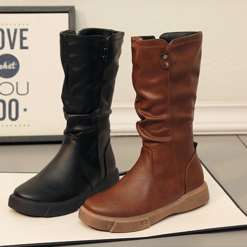 Drune | Leder Winterstiefel 100% wasserdicht