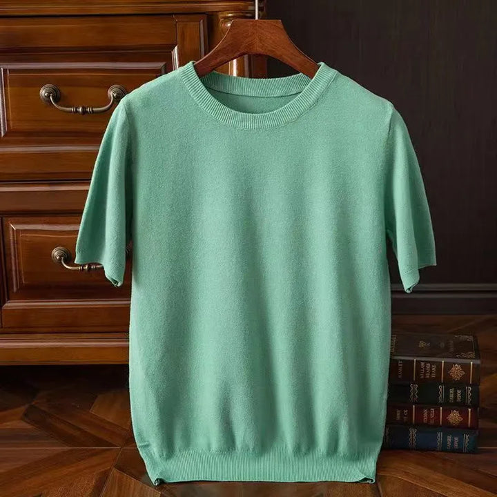 Drune | Kaschmir Kurzarm T-Shirt