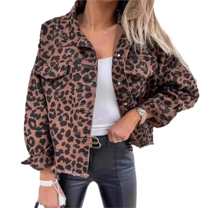 Drune | Bequeme Schicke Leopardenjacke
