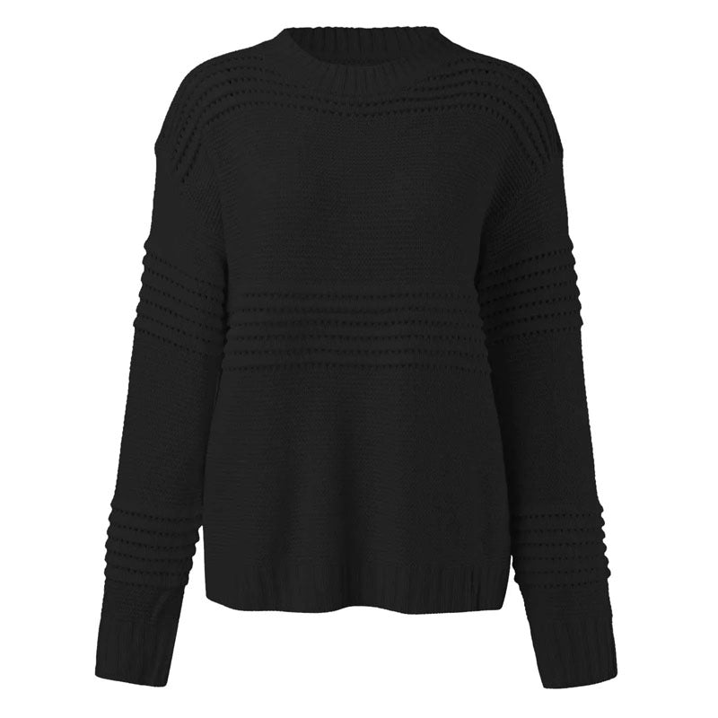 Drune | Hohlstrickpullover Mit Luftigem Muster