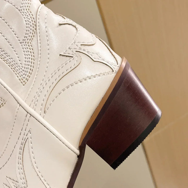 Drune | Bestickte Cowboy-Stiefel
