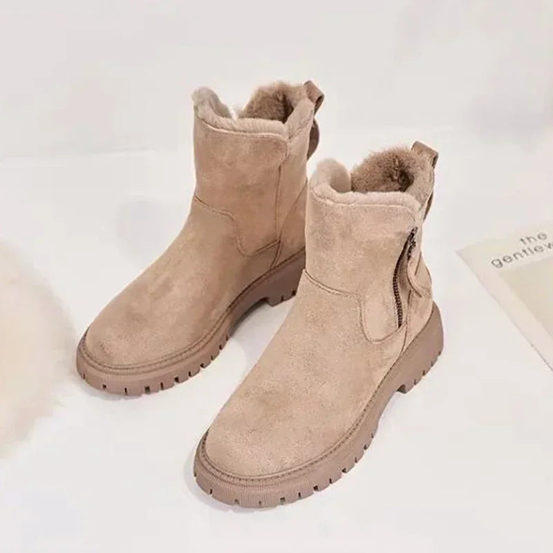 Drune | Damen Winterstiefel mit Fellfutter