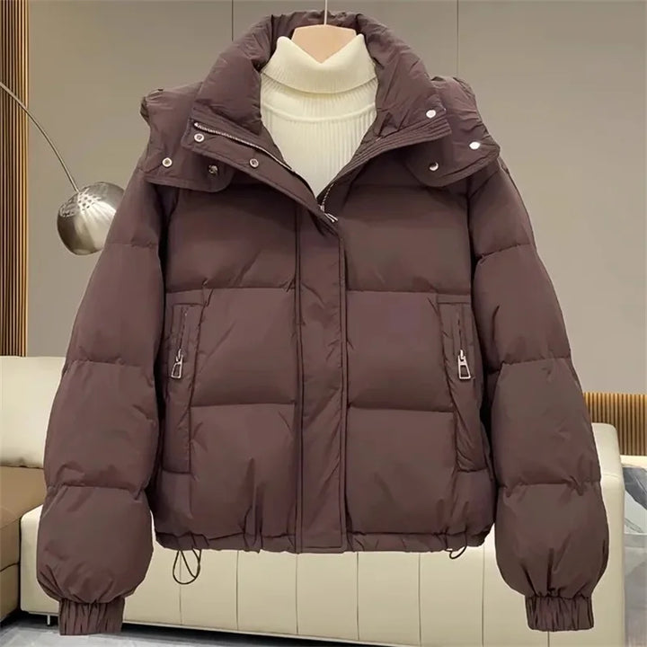 Drune | Daunenjacke - Stil mit Kapuze