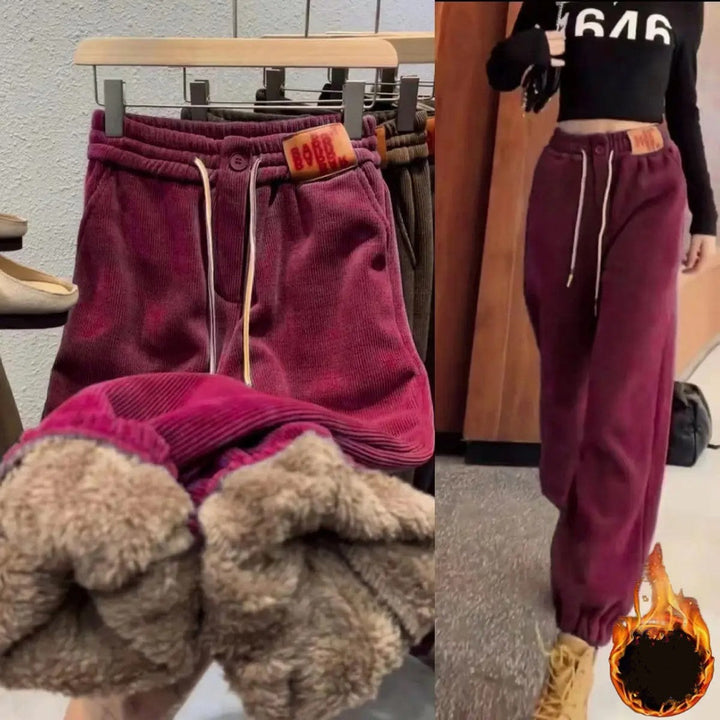 Drune | Winter Jogginghose - Warmes Plüschfutter & Lässiges Design