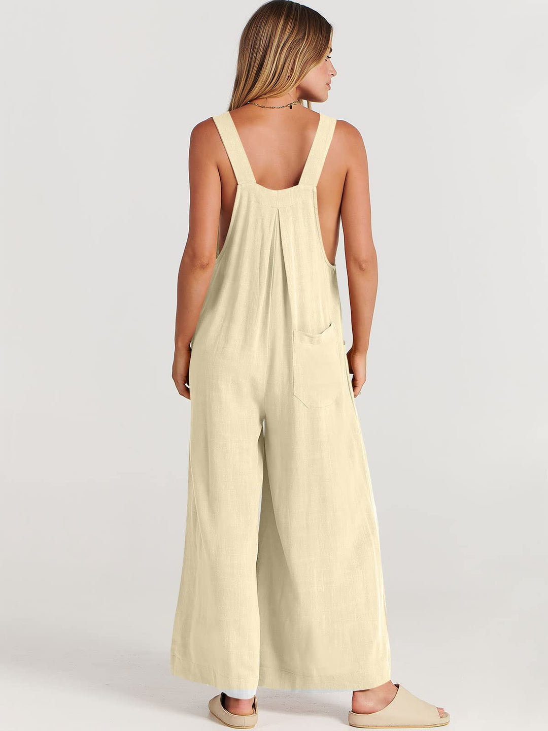 Rosabella™️ - Ärmelloser Jumpsuit mit Weitem Bein