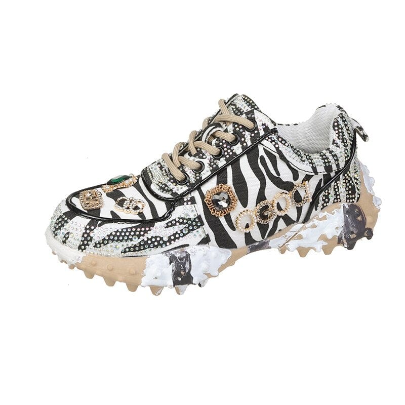 Drune | Funkelnde Diamanten Schuhe